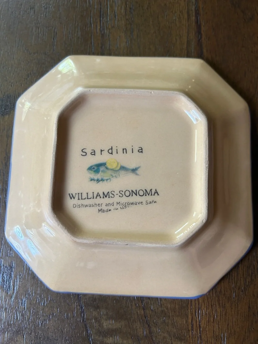 Williams-Sonoma ‘Sardinia’ Seafood Tapas Plates - Made in Italy
